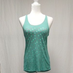 The North Face tank top. Slim fit, med. Green